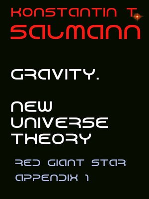 cover image of Gravity. New Universe Theory